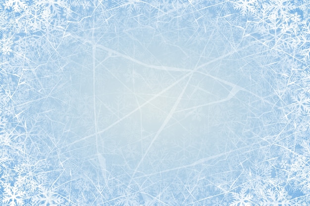 Free vector realistic ice texture illustration