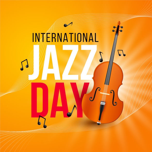 Realistic international jazz day