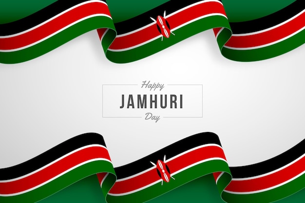 Free Vector realistic jamhuri day