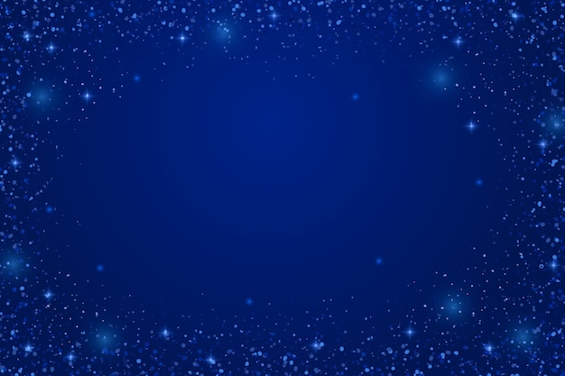 Realistic navy blue glitter background