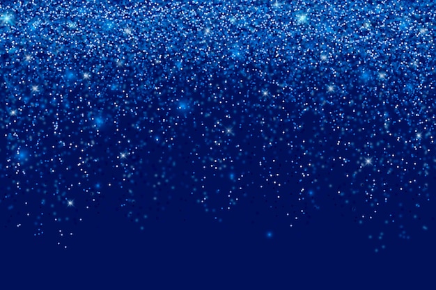 Realistic navy blue glitter background