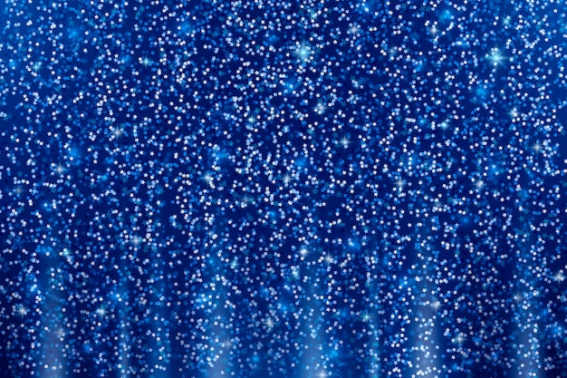 Realistic navy blue glitter background