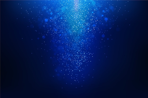 Realistic navy blue glitter background