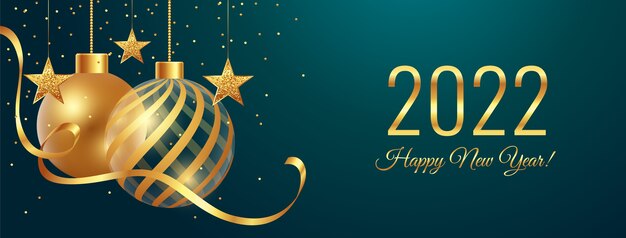 Realistic new year social media cover template