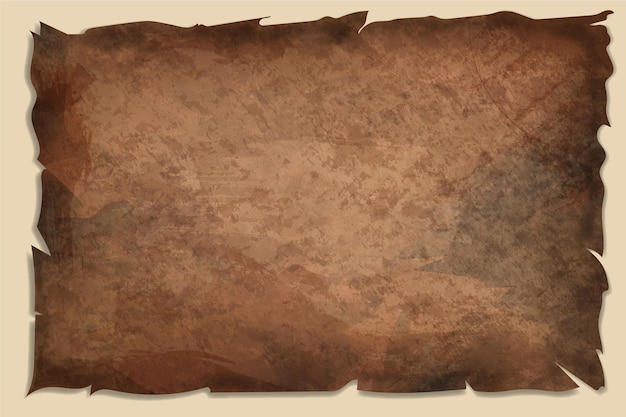 Realistic old paper texture with blank space