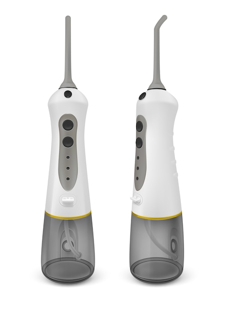 Free Vector realistic oral irrigator for tooth care