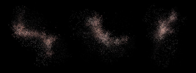 Free Vector realistic powder splash