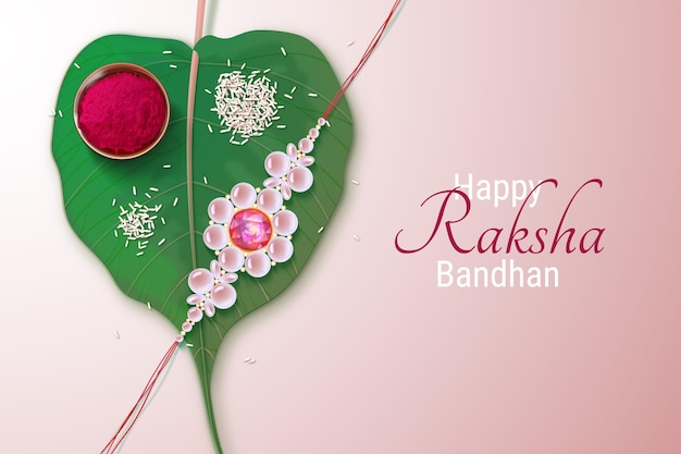 Free Vector realistic raksha bandhan illustration