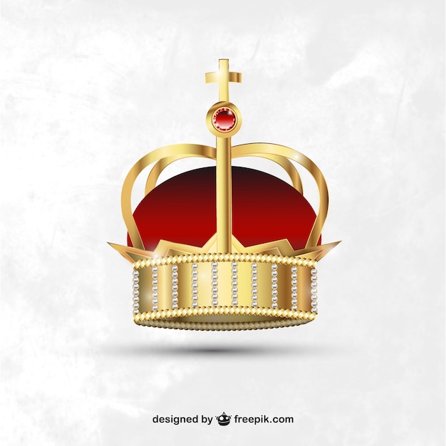 Realistic royal crown