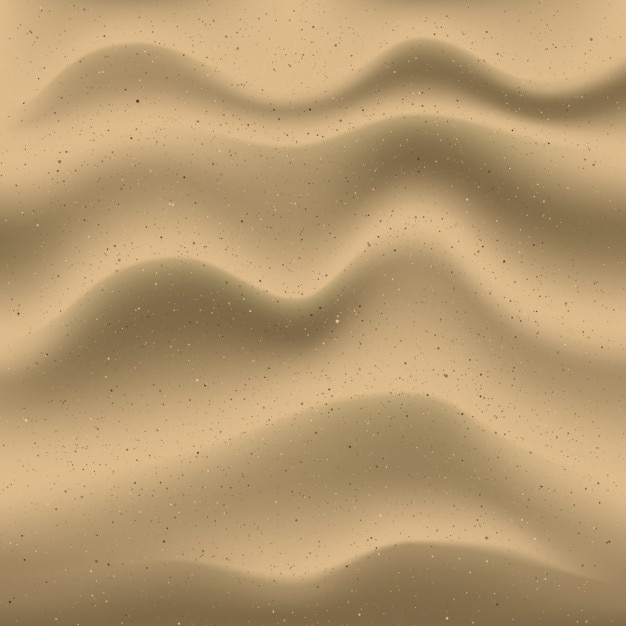 Free vector realistic sand background