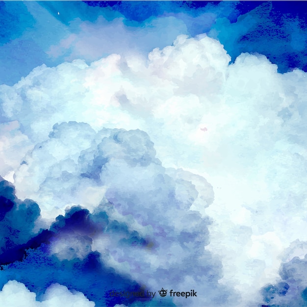 Free vector realistic sky background