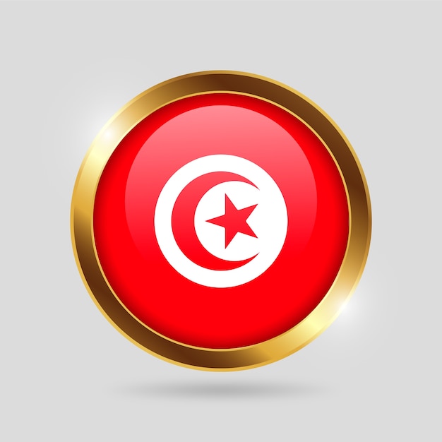 Free Vector realistic tunisia national emblem