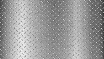 Free vector realistic vector illustration metal floor still thread pattern