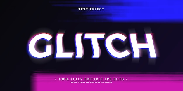 Realistic vhs text effect