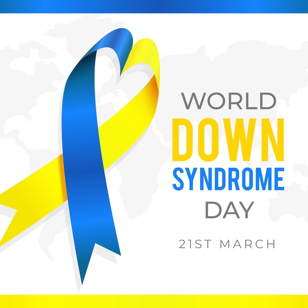 Realistic world down syndrome day