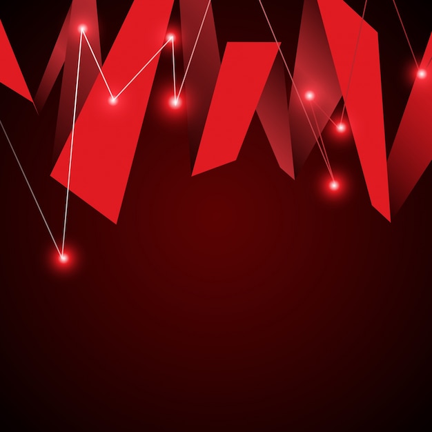 Red abstract background