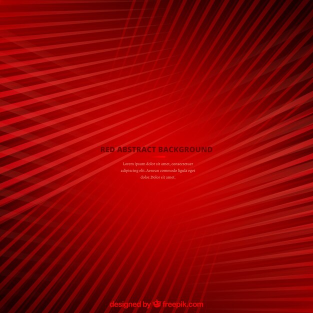 Red abstract background