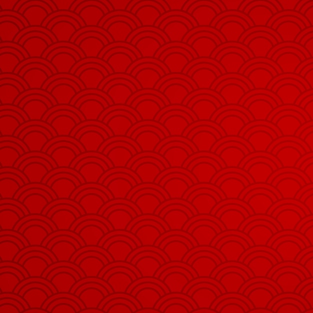 Red background with abstract patterns