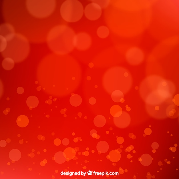 Free Vector red background with blurred effect