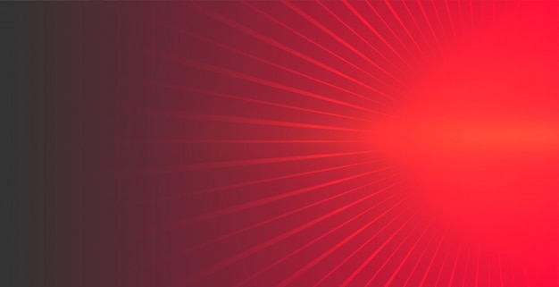 Free Vector red background with glowing rays coming out