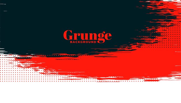 Red, black and white grunge texture background