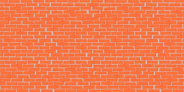 Red brick wall background