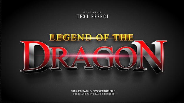 Red Dragon Text Effect