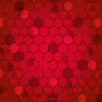 Free vector red geometric background