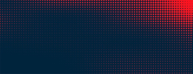 Red halftone pattern on dark background