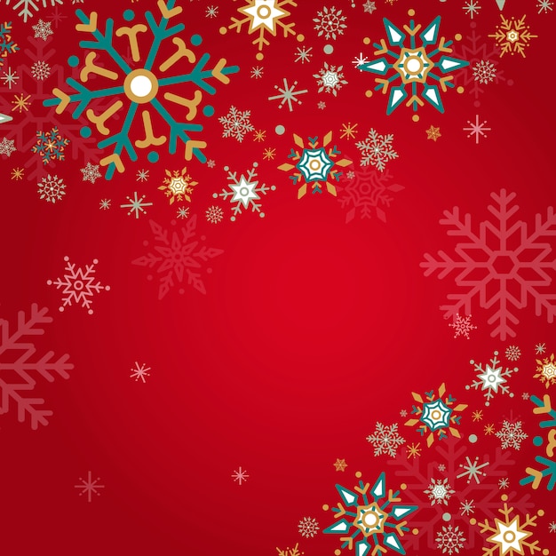 Red holiday design background vector