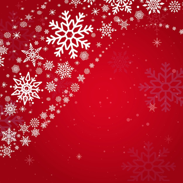 Red holiday design background vector