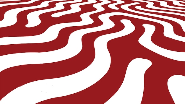 red maze patterns