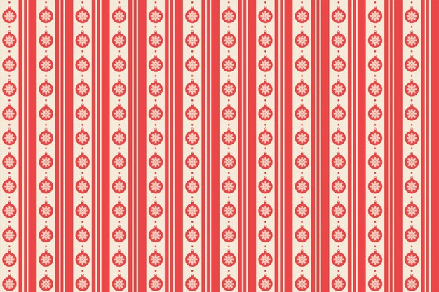 Red Merry Christmas pattern seamless