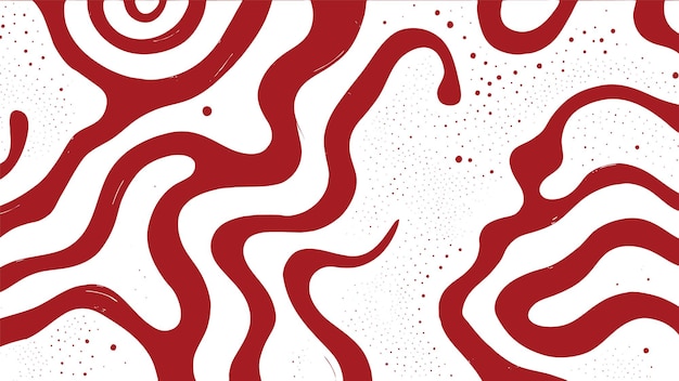 Free Vector red swirls artwork pattern