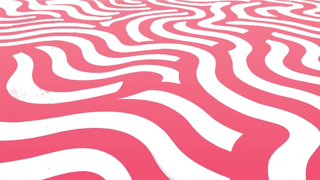 red zigzag pattern