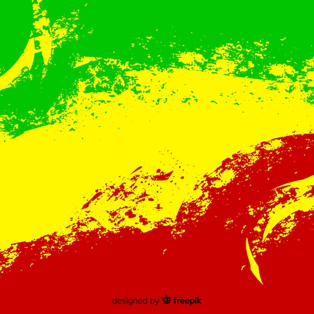 Free Vector reggae-style background