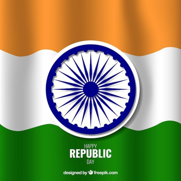 Free Vector republic day background