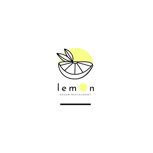 Restaurant logo editorial template