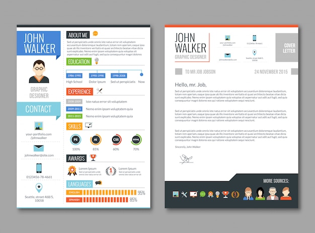 Resume cv template