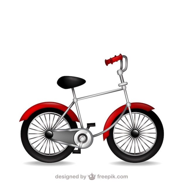 Free Vector retro bicycle