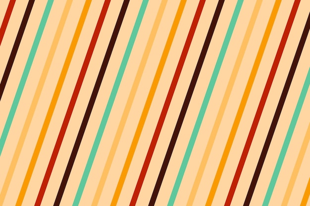 Retro Colour Lines Background