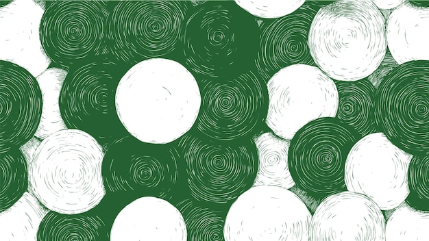 Free Vector retro green circular grunge background