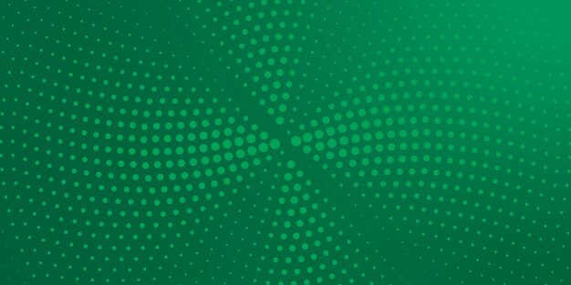 retro green circular halftone pattern background