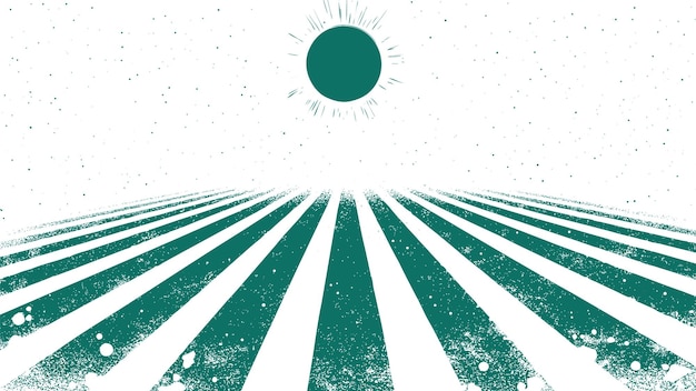 Free Vector retro sun background