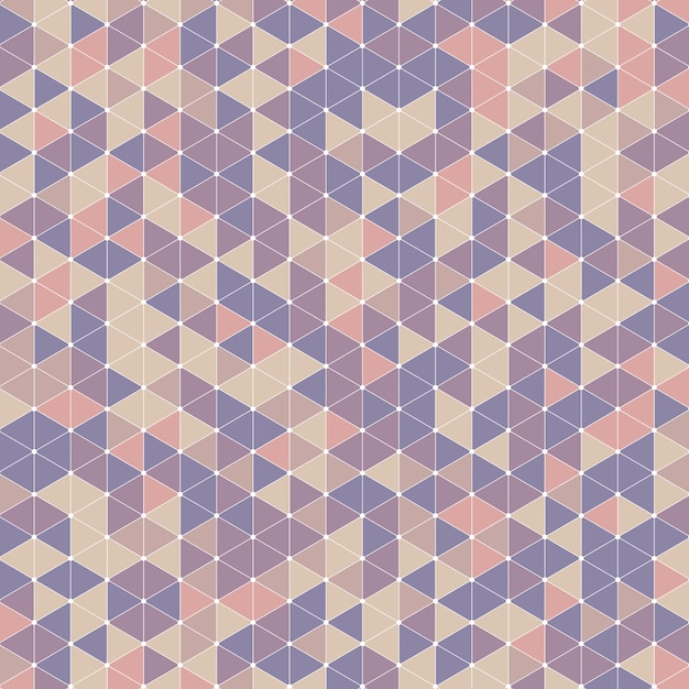 Retro triangle design background 