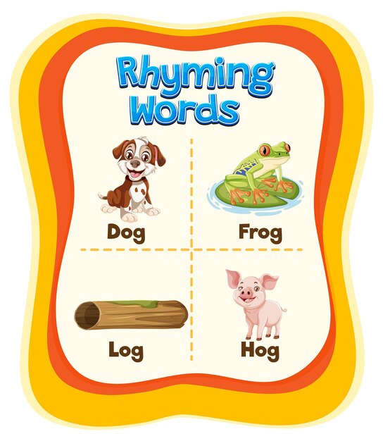 Rhyming Words for Kids