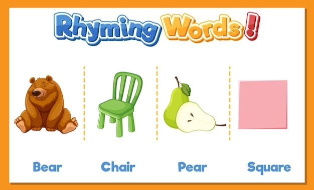 Rhyming Words for Kids