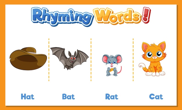 Rhyming Words for Kids