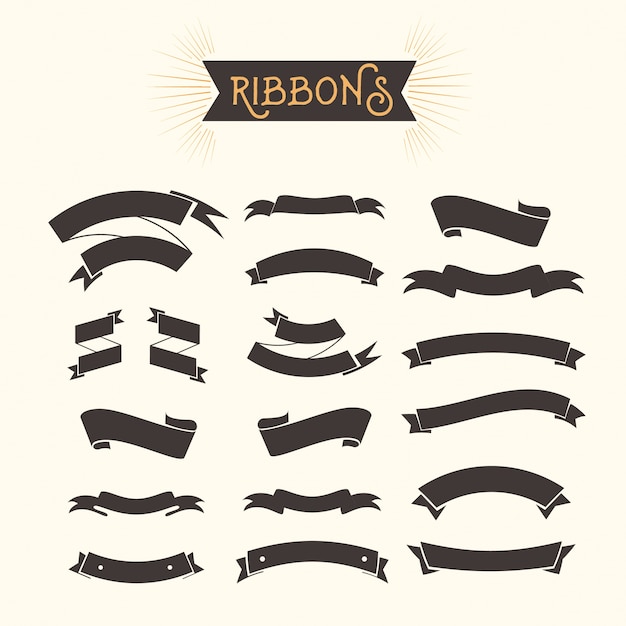 ribbons set