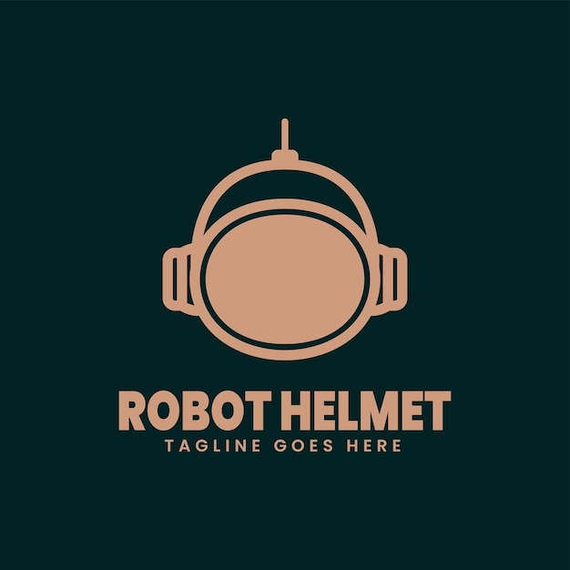 robot logo design